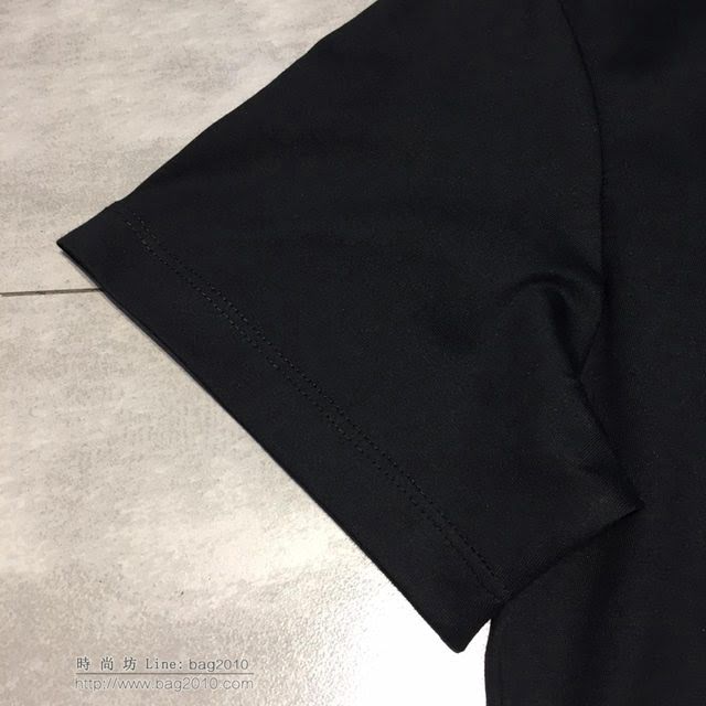 Saint Laurent短袖 19春夏新款 聖羅蘭黑色T恤  tzy1731